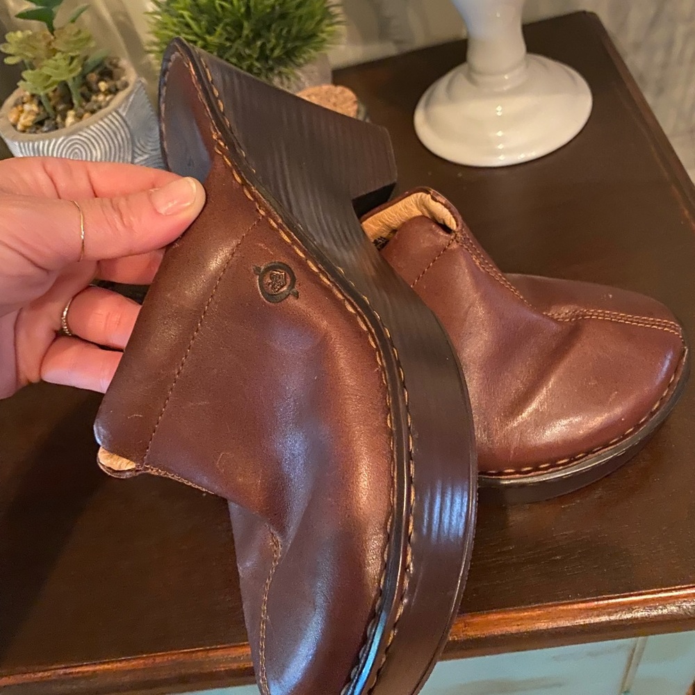 Born clogs lightly worn